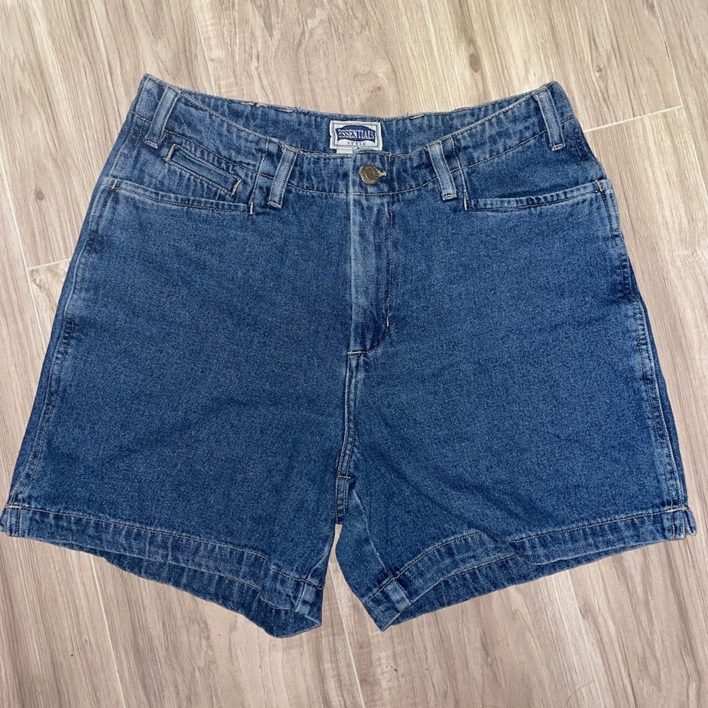 Vintage Essentials denim shorts